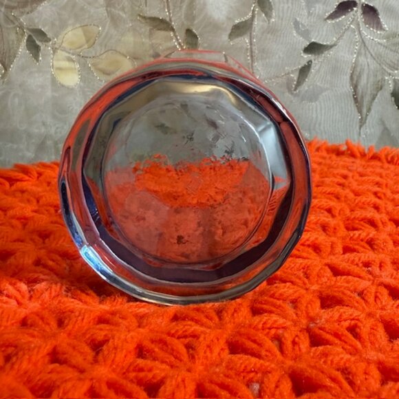 Vintage Anchor Hocking Light Blue Essex Pattern Short Tumblers Set of 3. - Picture 6 of 16